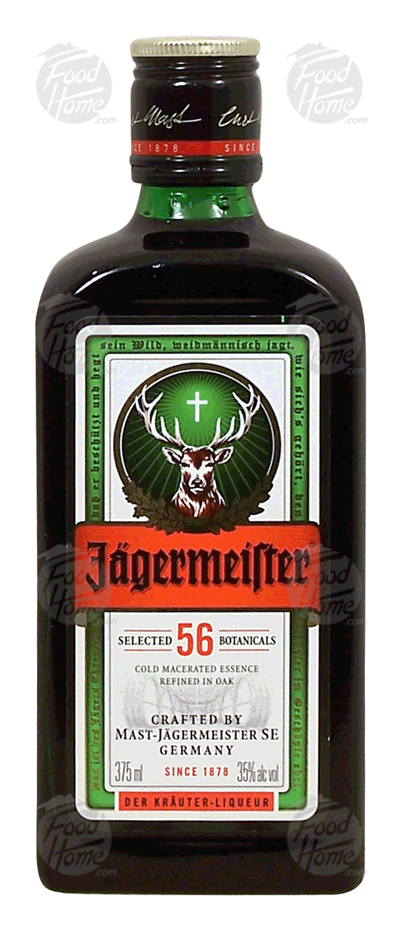 Jagermeister  der krauter liqueur, 35% alc. by vol. Full-Size Picture